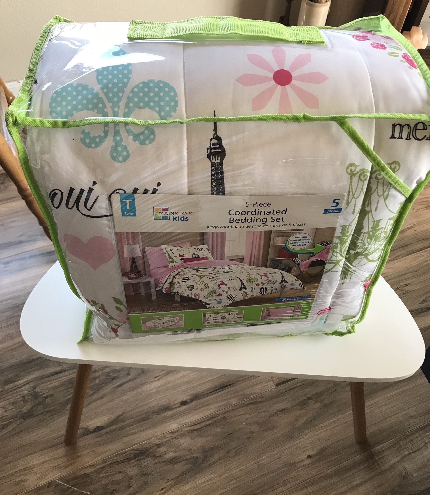 Twin Bed Set And Table