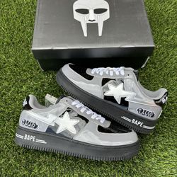 Bapesta X MF Doom - Size 8.5 Men’s 