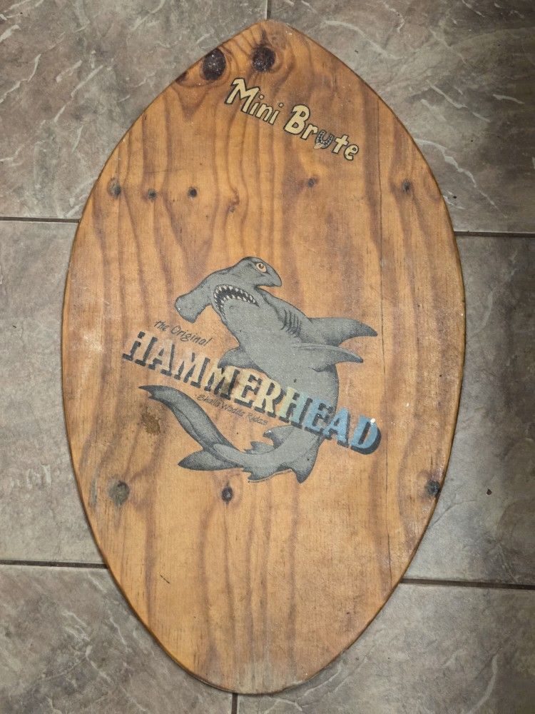 Vintage Brute Hammerhead Skim Board