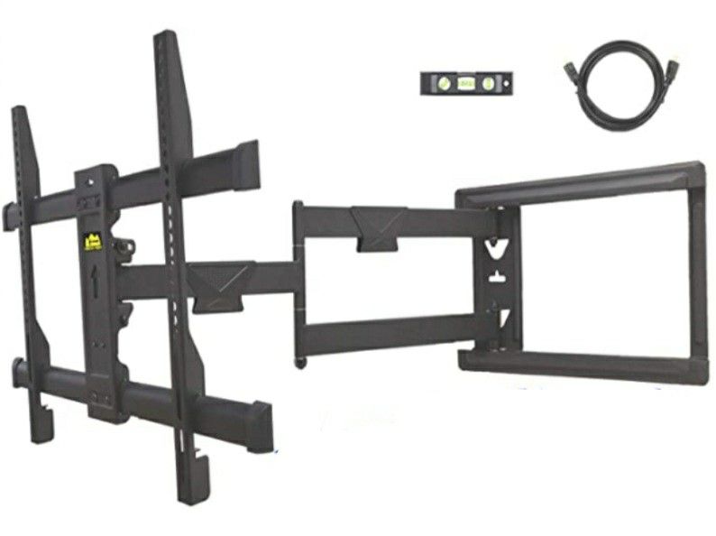 FORGING MOUNT - Full Motion TV Wall Mount With 30 Inch Long Extension, Fits 32" To 70" for Corner/Flat/Curve TVs up to 99lbs