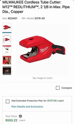 Pipe cutter up to 2 1/8