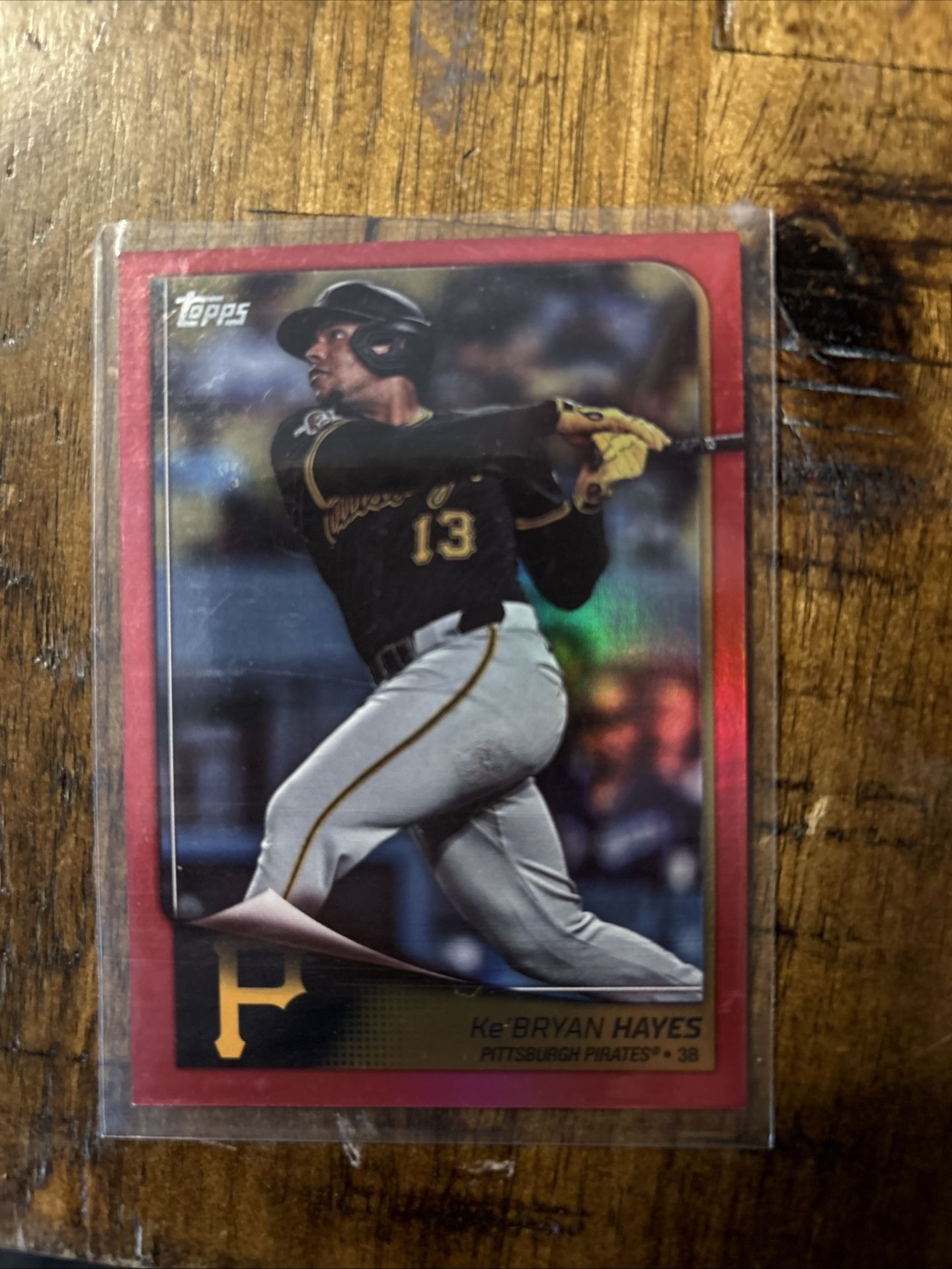 Ke’bryan Hayes 1/5 Topps Series 1 Box Collectible MLB CARD RARE