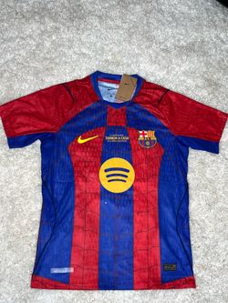 FC Barcelona x Spider-Man Special Edition Jersey (Brand New with Tags)