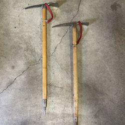 Set Of 2 Vintage Ice Axes Himalayan Pickel Modell Juno Rainer