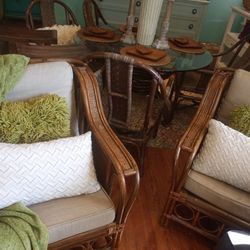 CUTE BAMBOO CHAIRS AT PICKY PINCHERS 801 TURNER ST CLEARWATER OPEN TODAY 12-4 FREE DELIVERY OPEN SUNDAYS GO BOLTS 