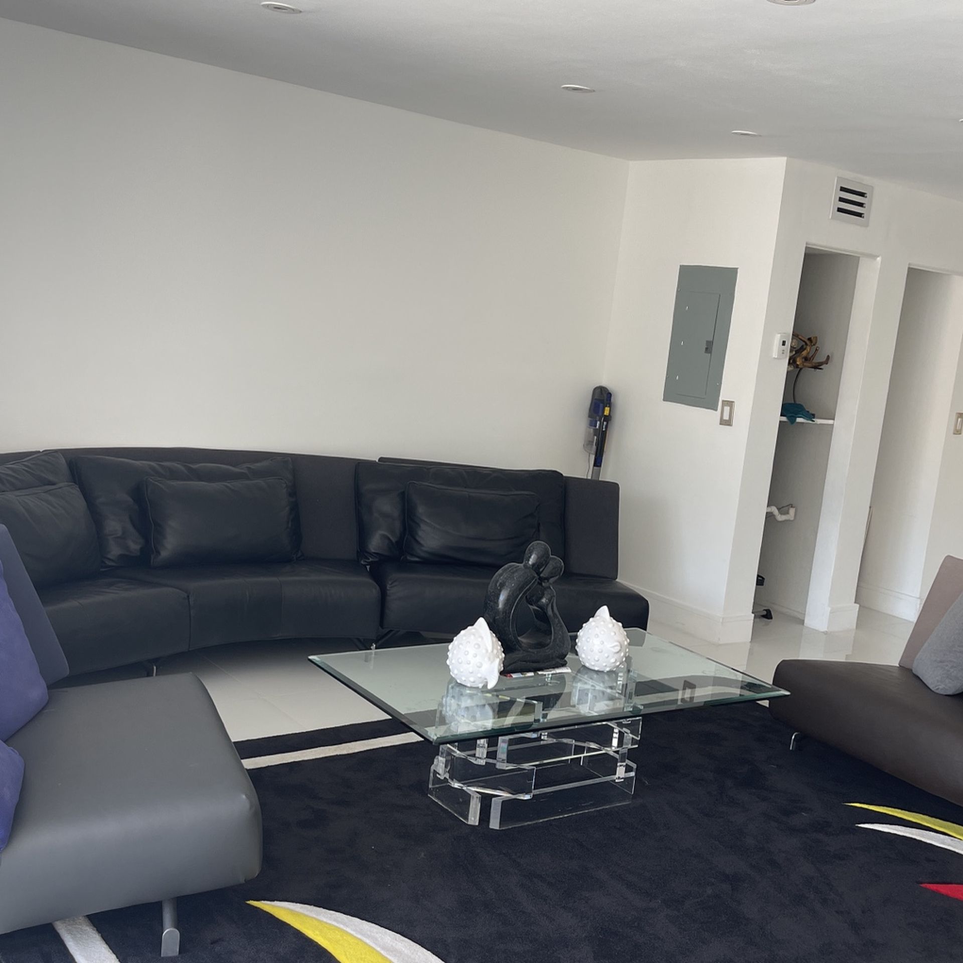 Black Living Room Couch