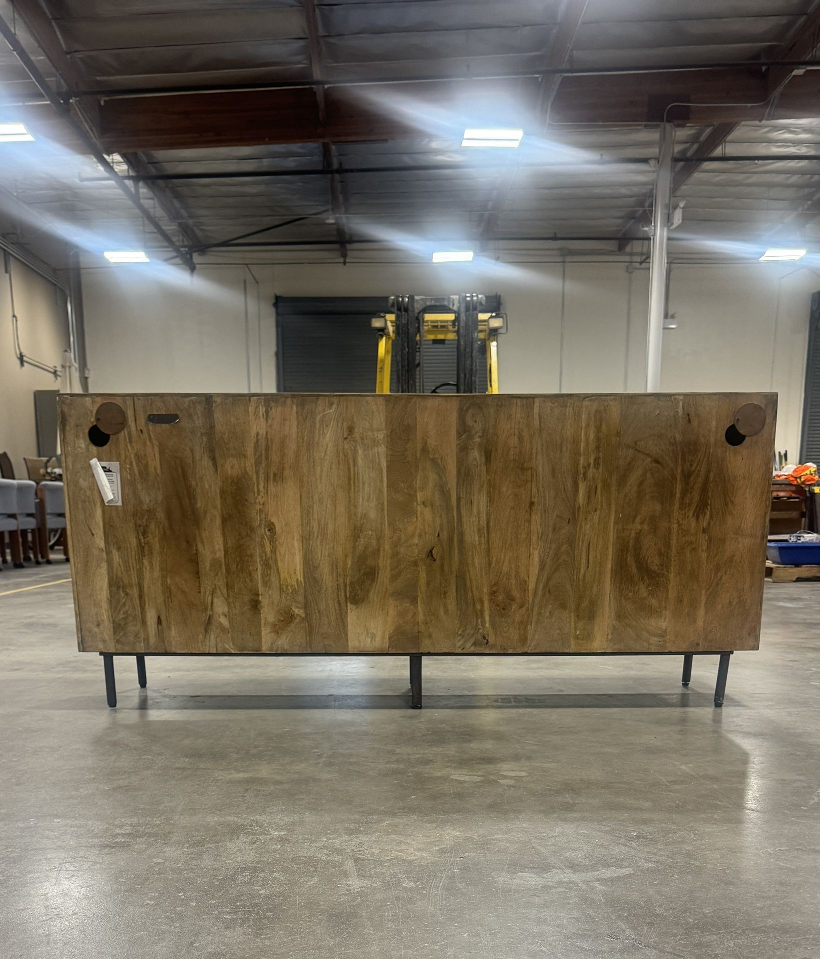 Natural wood Sideboard Cabinet