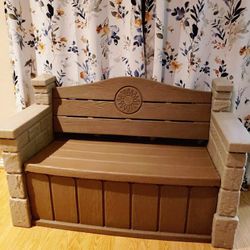 Outdoor Storage Bench.