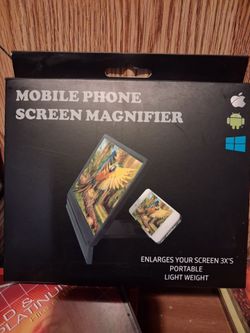 Mobile Phone Screen Magnifier