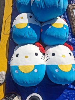 Hello Kitty Squishmallow Large Plush Lot