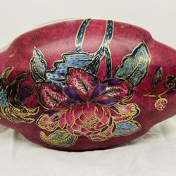 Classic Traditions Jewelry or Trinket Box dish, beautiful details with gold painted highlights from JCPenney. Not for food use. 