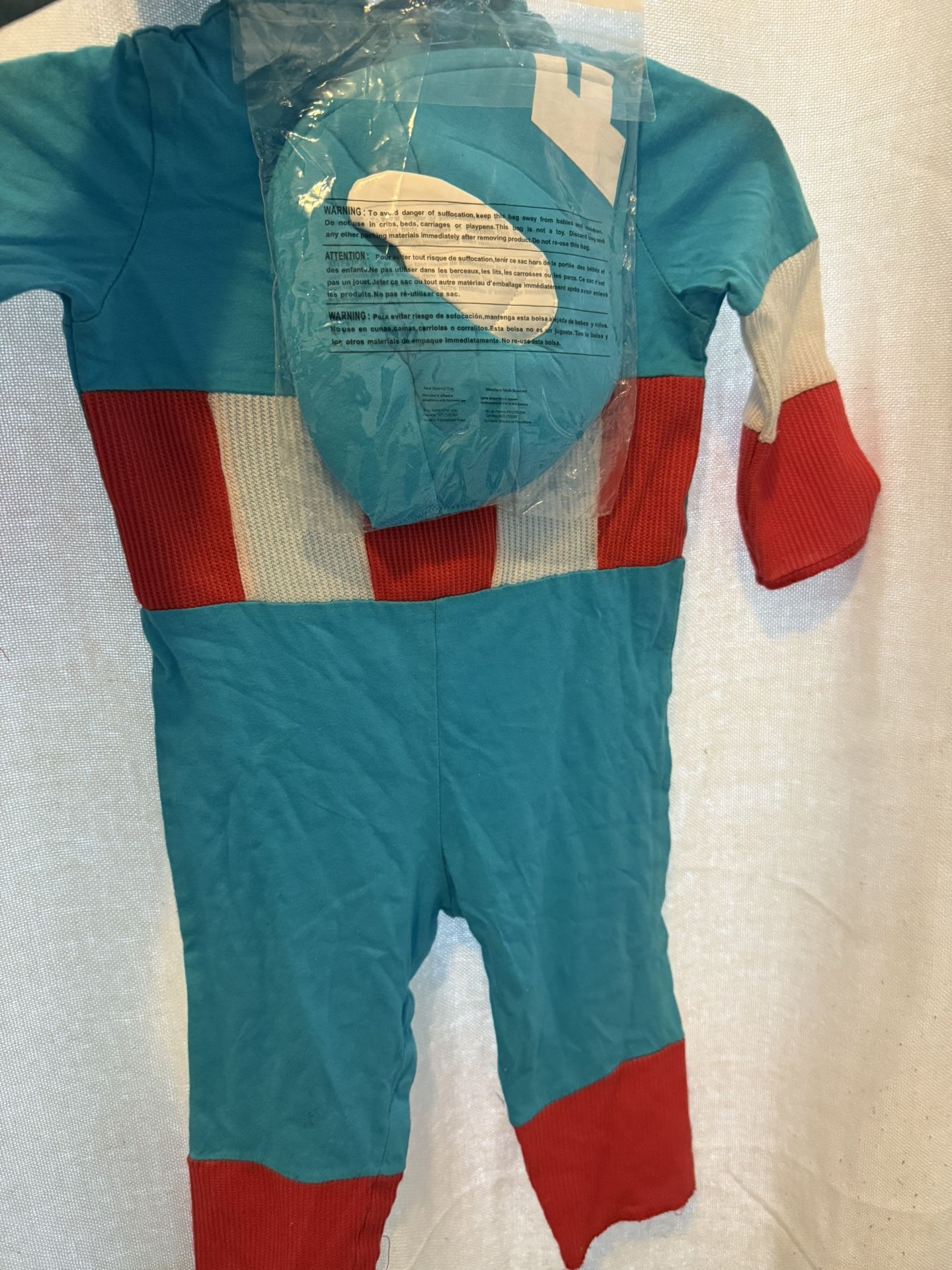Toddler Captain America Comfy Costume