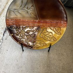 Plate With Stand