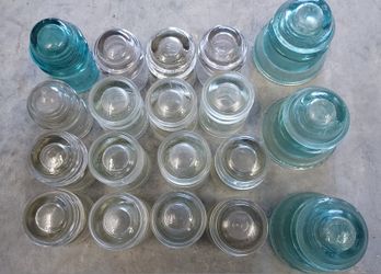 vintage glass insulator Various Marking Selling All For $50 Or Best Offer. 
