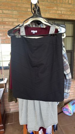 Black skirt