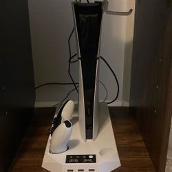 PS5 With Remote And base.