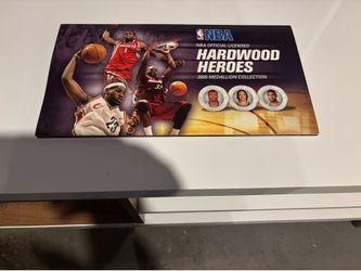 2005 NBA hardwood heroes coin set
