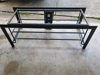 3 tier glass table/36-40inch t.v.