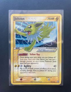Pokemon TCG EX Power Keepers Jolteon Gold Star