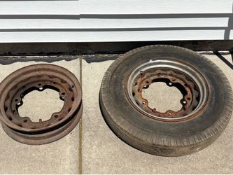 pair of 1939 Ford Rims