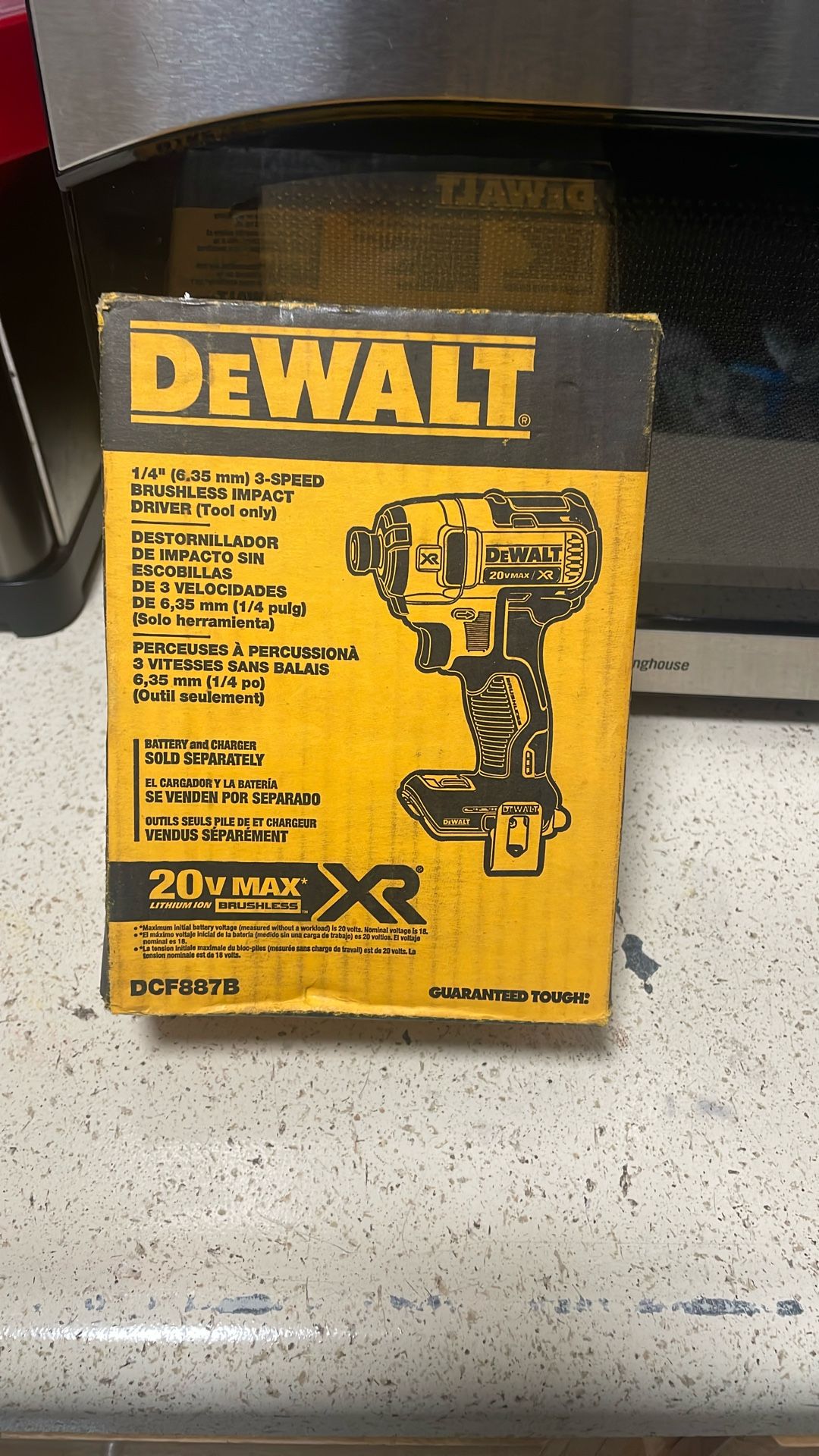 DEWALT 3 Speed BRUSHLESS IMPACT DRIVER
