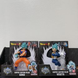Dragon Ball Super – Super Saiyan Blue Goku & Vegeta (Attack Collection) – New