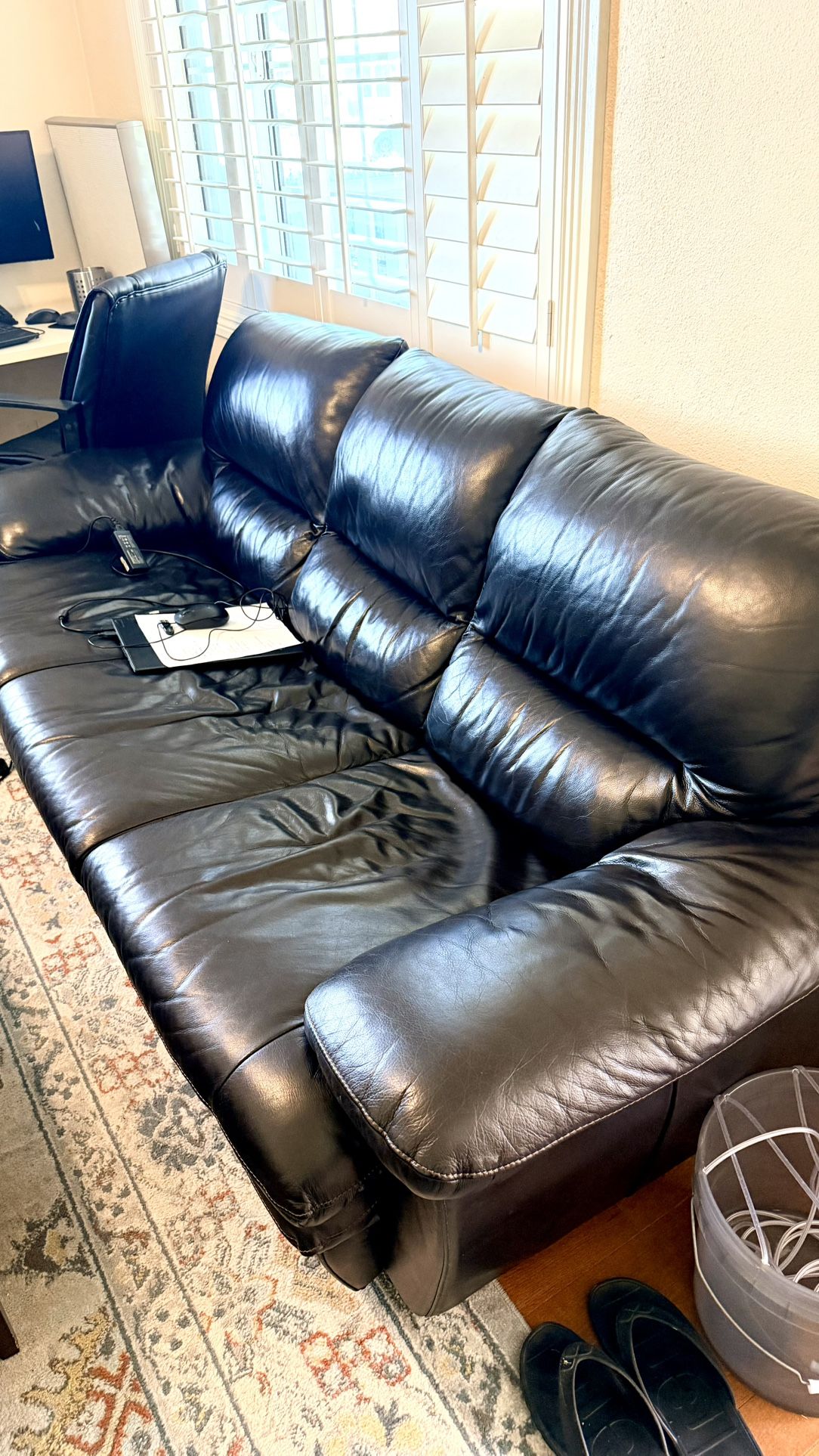 Great leather couch