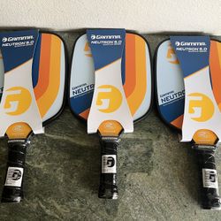 3x Gamma Neutron 5.0 Pickleball Paddle 14MM  16" Length  8" Wide