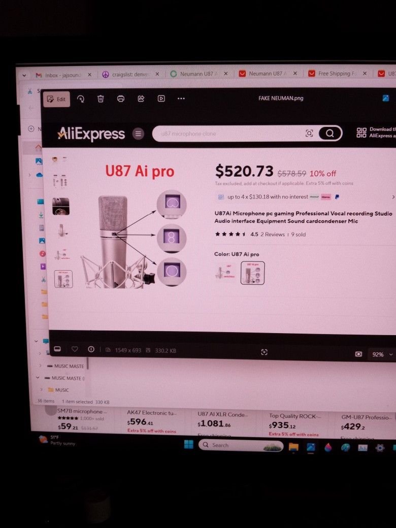 Beware Of FAKE Neumann Mic's 