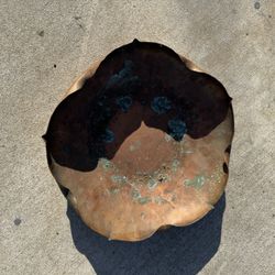 Vintage Copper Bowl / Craftsman Co.