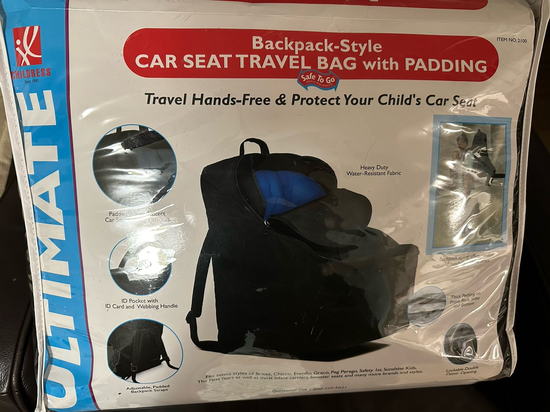 Car seat Travel Backpack 