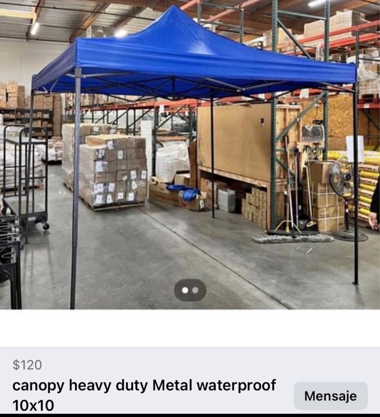 Canopy Instantánea 10x10’heavy Duty