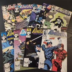 The Punisher Marvel Comic Books (1987) 