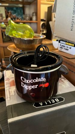 Chocolate dipper missing cover fondue pot. What is I have an idea for you? Chocolate dipper missing cover fondue pot. What is I have an idea for you?