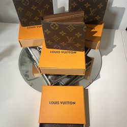 Louis V Brown Multi Use Wallets
