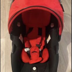 Evenglo Gold Red Car Seat