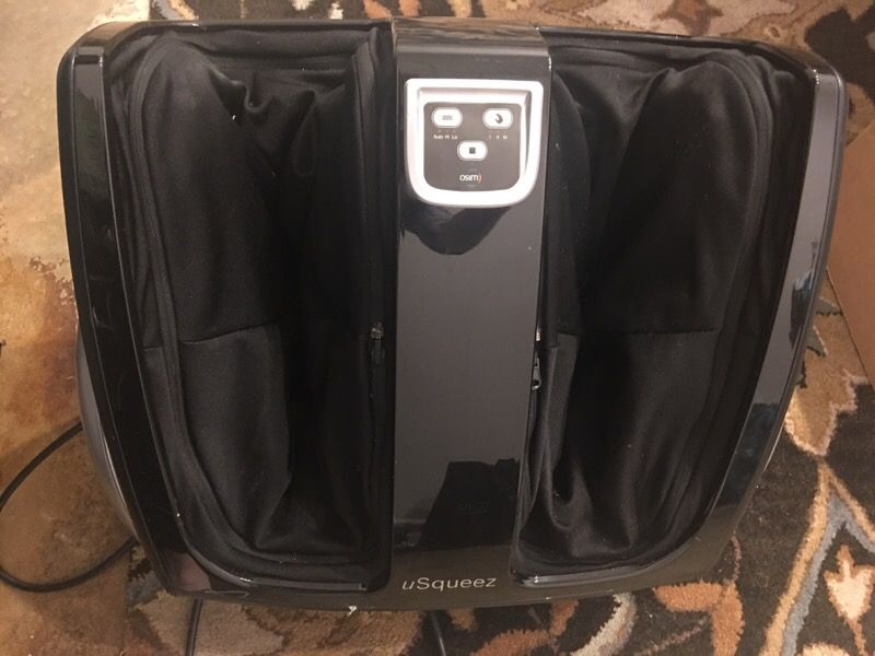 Brookstone OSIM uSqueeze ISqueeze Foot and Calf Massager for Sale