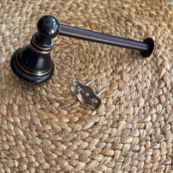 Wall Mount Roulette Paper Holder Well