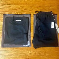 Essentials Stretch limo t-shirt and shorts full set