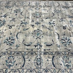 9 x 12 Llana light grey/blue area rug. MSRP $204. Our price $133 + sales tax 