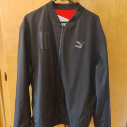 Puma Bomber Jacket Reversible Mens