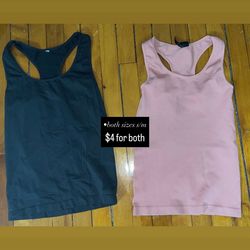 regular plain tank tops