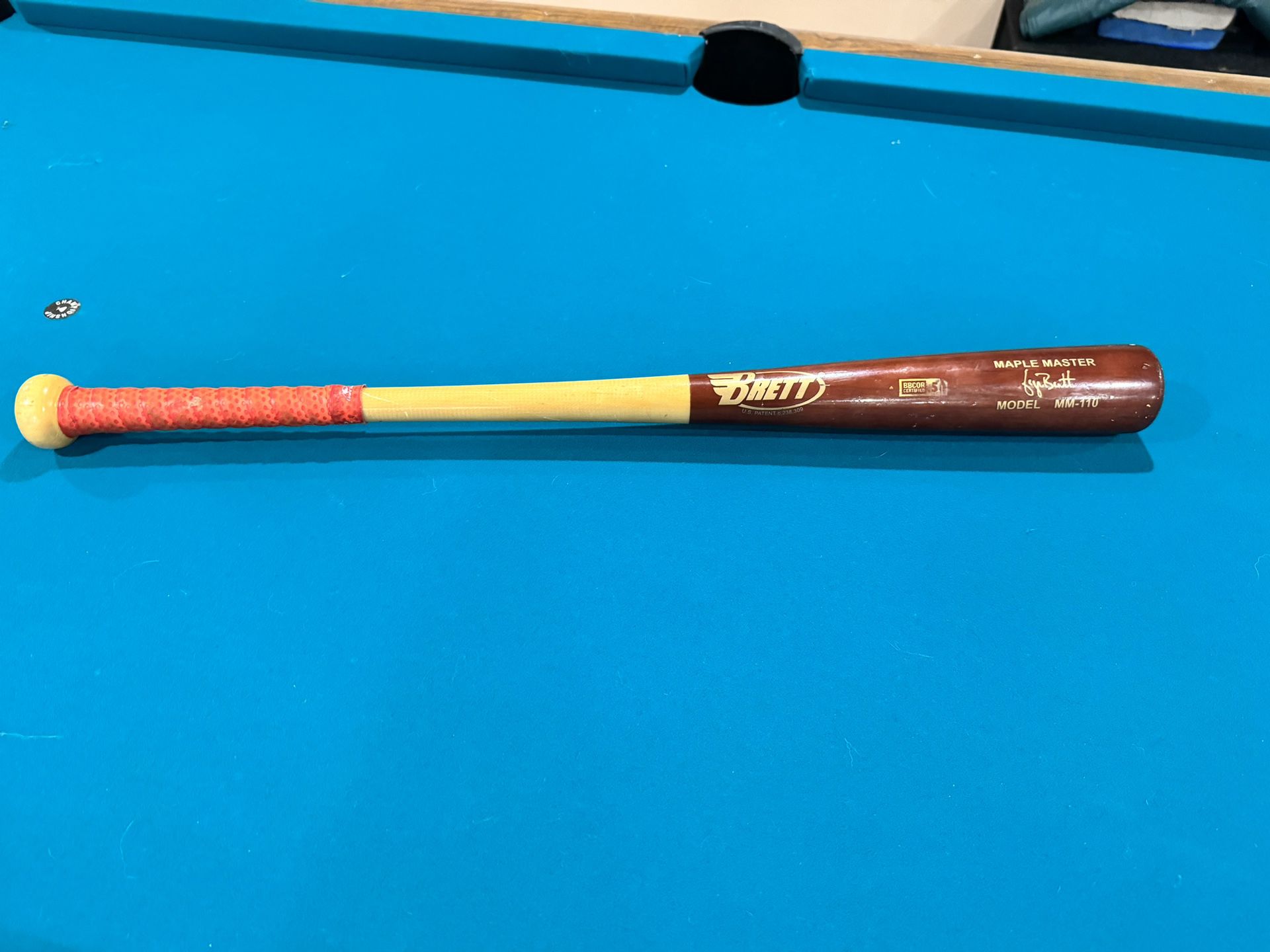 BRETT Maple BBCOR baseball bat