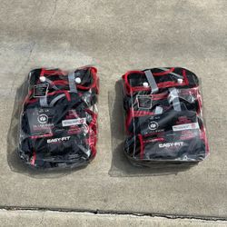 (2) Silver Paw Easy-Fit Dog Boots