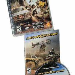 MotorStorm PS3 (Not For Resale) Playstation 3 Racing Video Game Complete Manual