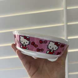 Hello Kitty Dog Bowls 