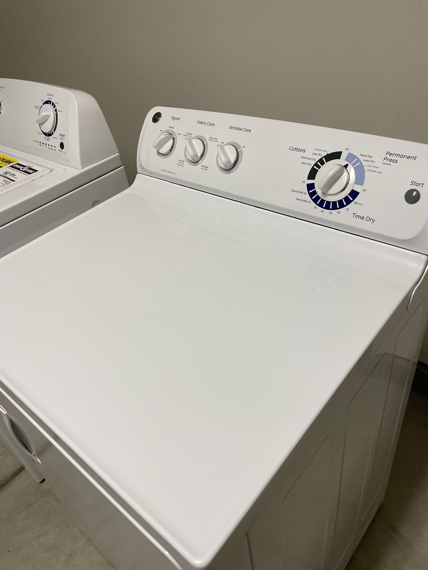 GE 7.0 cu. ft. Dura Drum electric dryer (Used)