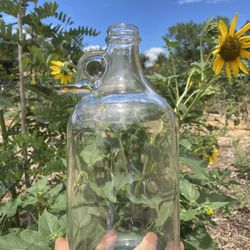 NEW Crystal Clear Food Grade Glass Bottles 