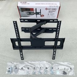 New in box $25 Full Motion 32-55” TV Wall Mount Swivel Tilt VESA 400x400mm, Max Load 99 Lbs