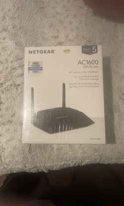 Netgear AC1600 WiFi Router Sealed